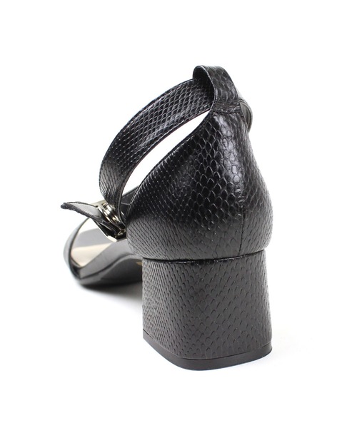 chocolates（チョコラテス）の「アンクルベルトサンダル【日本製】（サンダル・レディース・ブラック/ホワイト/ピンク・S/M/L/LL）」の7枚目の写真