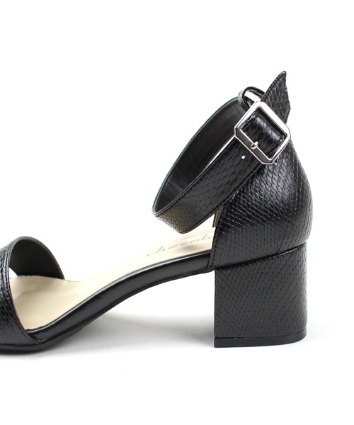 chocolates（チョコラテス）の「アンクルベルトサンダル【日本製】（サンダル・レディース・ブラック/ホワイト/ピンク・S/M/L/LL）」の15枚目の写真