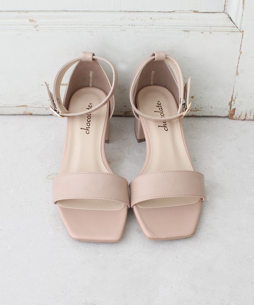 chocolates（チョコラテス）の「アンクルベルトサンダル【日本製】（サンダル・レディース・ブラック/ホワイト/ピンク・S/M/L/LL）」の21枚目の写真