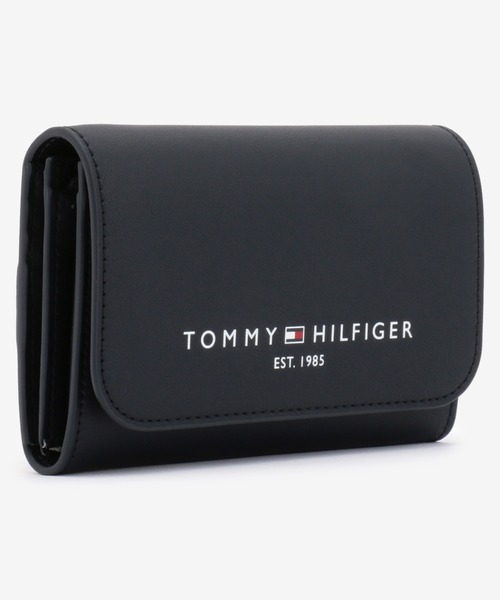 TOMMY HILFIGER（トミーヒルフィガー）の「スモールフラップウォレット（財布・レディース・ネイビー/ピンク・FREE）」の5枚目の写真
