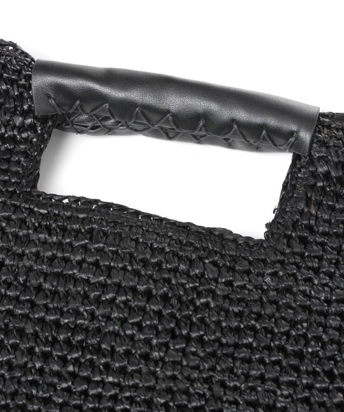 LEPSIM（レプシィム）の「ラフィア2WAYクラッチ　939768（クラッチバッグ・レディース・ベージュ系その他/ブラック・ONE SIZE）」の13枚目の写真