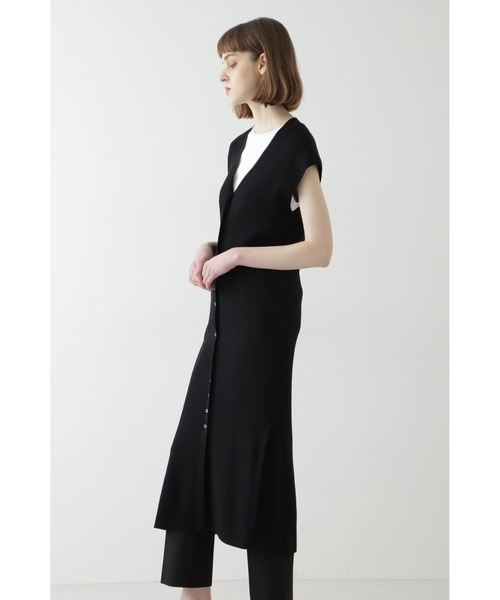 BOSCH（ボッシュ）の「◆コットンアセテートリブニット（ニット/セーター・レディース・ブラック/ベージュ・38）」の7枚目の写真