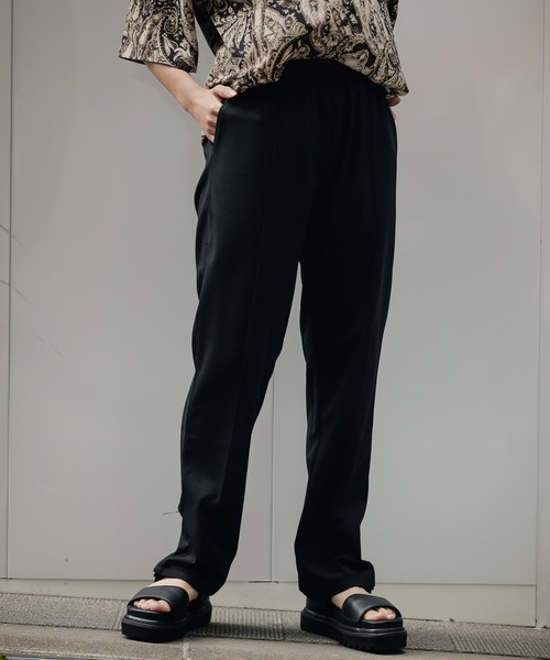 PBLIM（ページボーイリム）の「【PAGEBOYLIM】カットイージースラックス（スラックス・レディース・ブラック/グリーン/パープル/ゼブラ/レッド・MEDIUM/LARGE）」の22枚目の写真