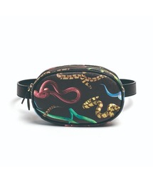 SELETTI（セレッティ）の「SELETTI /TOILETPAPER ウエストポーチ Blk Snakes（ボディバッグ/ウエストポーチ）」