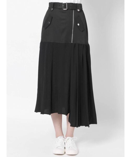 jouetie(ジュエティ)の「ライダースプリーツスカート(スカート・レディース・ブラック/オレンジ/ブルー・MEDIUM)」の18枚目の写真