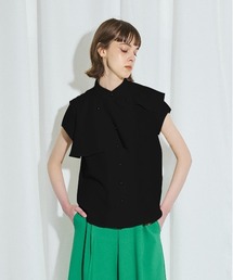 UNITED TOKYO | ターンフライハーフスリーブブラウス(シャツ/ブラウス)