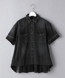 sacai 2024ss バックフレアシャツ - メルカリ