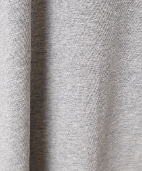 BEARDSLEY(ビアズリー)の「ボックスTシャツ(Tシャツ/カットソー・レディース・ライトグレー/ブルー・FREE)」の15枚目の写真