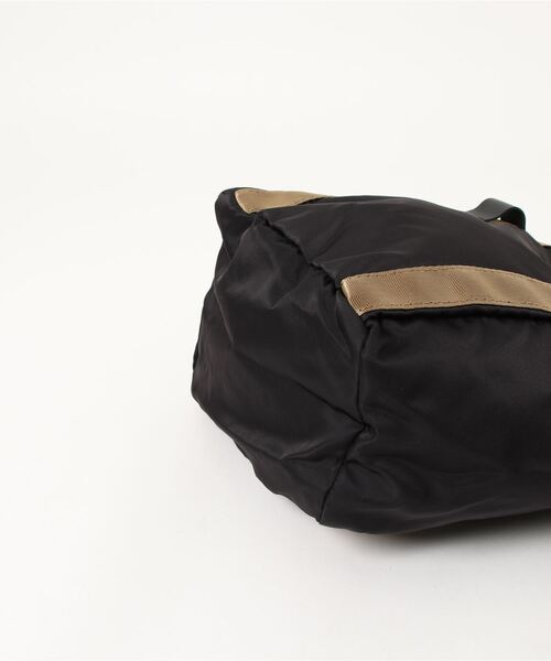 PUAL CE CIN（ピュアルセシン）の「OTONA　NYLON　S　TOTE／ナイロントートバッグS（ハンドバッグ・レディース・ブルー系その他/ベージュ系その他/ブラック系その他/イエロー系その他/ブラウン系その他/グレー系その他/ピンク系その他・FREE）」の8枚目の写真