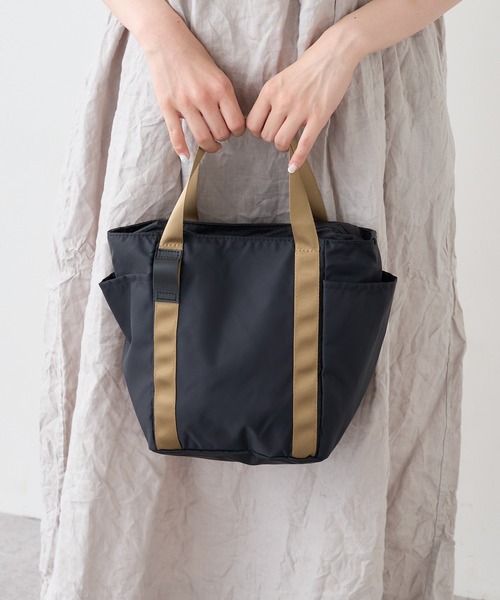 PUAL CE CIN（ピュアルセシン）の「OTONA　NYLON　S　TOTE／ナイロントートバッグS（ハンドバッグ・レディース・ブルー系その他/ベージュ系その他/ブラック系その他/イエロー系その他/ブラウン系その他/グレー系その他/ピンク系その他・FREE）」の21枚目の写真