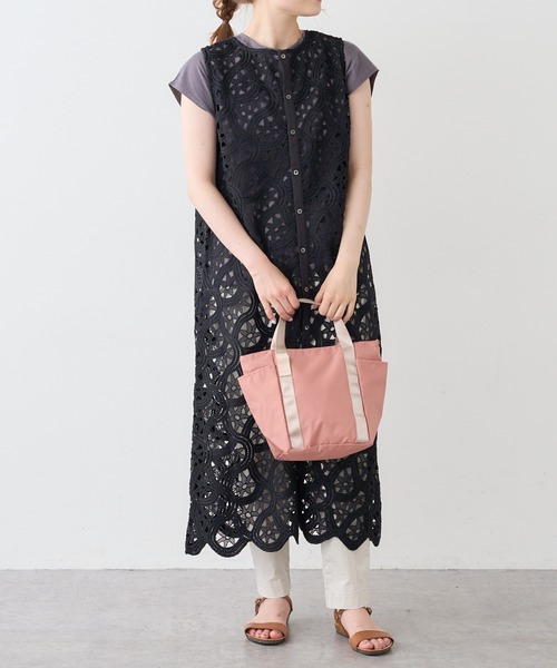 PUAL CE CIN（ピュアルセシン）の「OTONA　NYLON　S　TOTE／ナイロントートバッグS（ハンドバッグ・レディース・ブルー系その他/ベージュ系その他/ブラック系その他/イエロー系その他/ブラウン系その他/グレー系その他/ピンク系その他・FREE）」の18枚目の写真