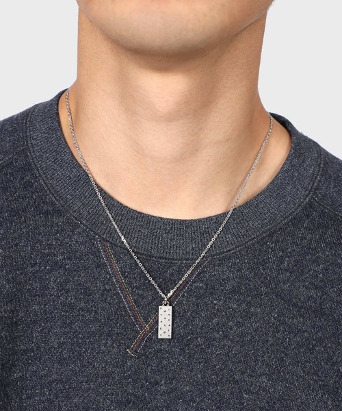 Paul Smith（ポールスミス）の「スペル & スター ネックレス  / 110942 210（ネックレス・メンズ・シルバー・FREE）」の3枚目の写真