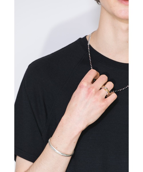 OX JEWELRY(オックスジュエリー)の「Silver Curve Bangle(バングル/リストバンド・メンズ・シルバー・FREE)」の9枚目の写真