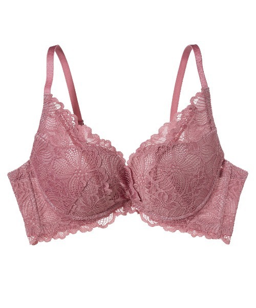 PEACH JOHN（ピーチジョン）の「【Aカップ～／総レースで盛れる＆脇肉スッキリ】もりこれ脇高レーシィブラ（ブラジャー・レディース・ブラック/ピンク/ラベンダー/ネイビー/ホワイト/スモークピンク/レッド/ベージュ/ライトブルー/ライトピンク/ブルーグリーン/ピンクベージュ/グレイッシュブルー/ミント/ベビーピンク・B65/B70/C70/D70/B75/C65/C75/D65/D75/A70/A75/E65/E70/E75）」の14枚目の写真