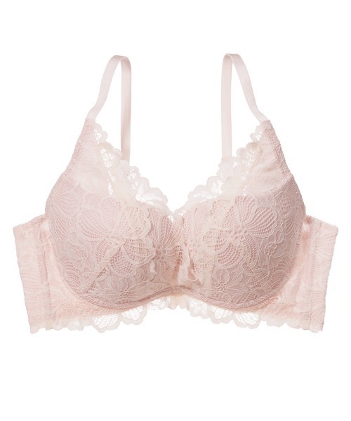 PEACH JOHN（ピーチジョン）の「【Aカップ～／総レースで盛れる＆脇肉スッキリ】もりこれ脇高レーシィブラ（ブラジャー・レディース・ブラック/ピンク/ラベンダー/ネイビー/ホワイト/スモークピンク/レッド/ベージュ/ライトブルー/ライトピンク/ブルーグリーン/ピンクベージュ/グレイッシュブルー/ミント/ベビーピンク・B65/B70/C70/D70/B75/C65/C75/D65/D75/A70/A75/E65/E70/E75）」の11枚目の写真