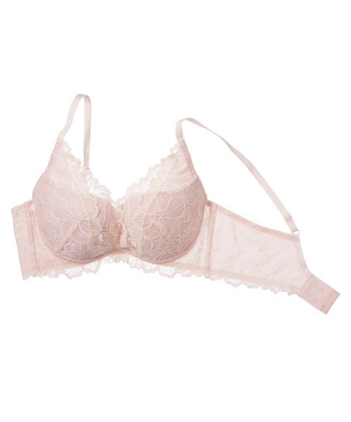 PEACH JOHN（ピーチジョン）の「【Aカップ～／総レースで盛れる＆脇肉スッキリ】もりこれ脇高レーシィブラ（ブラジャー・レディース・ブラック/ピンク/ラベンダー/ネイビー/ホワイト/スモークピンク/レッド/ベージュ/ライトブルー/ライトピンク/ブルーグリーン/ピンクベージュ/グレイッシュブルー/ミント/ベビーピンク・B65/B70/C70/D70/B75/C65/C75/D65/D75/A70/A75/E65/E70/E75）」の17枚目の写真