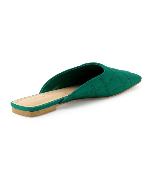 ADAM ET ROPE'（アダムエロペ）の「キルティングミュール（その他シューズ・レディース・ブラック/グリーン・23.5cm/24.5cm/23.0cm/24.0cm）」の13枚目の写真