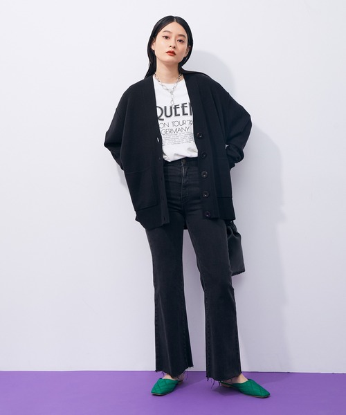 ADAM ET ROPE'（アダムエロペ）の「キルティングミュール（その他シューズ・レディース・ブラック/グリーン・23.5cm/24.5cm/23.0cm/24.0cm）」の20枚目の写真