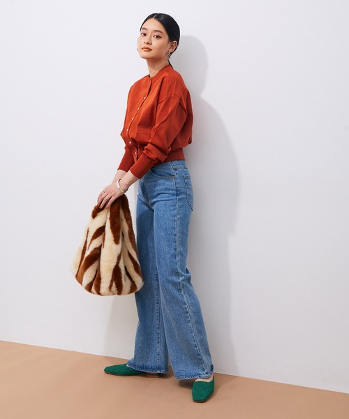 ADAM ET ROPE'（アダムエロペ）の「キルティングミュール（その他シューズ・レディース・ブラック/グリーン・23.5cm/24.5cm/23.0cm/24.0cm）」の21枚目の写真