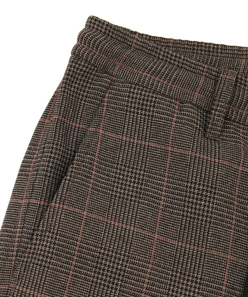 UNION STATION（ユニオンステーション）の「ウールタッチポリカーゴスラックス（カーゴパンツ・メンズ・ブラック/ベージュ/チェック・S/M/L）」の8枚目の写真