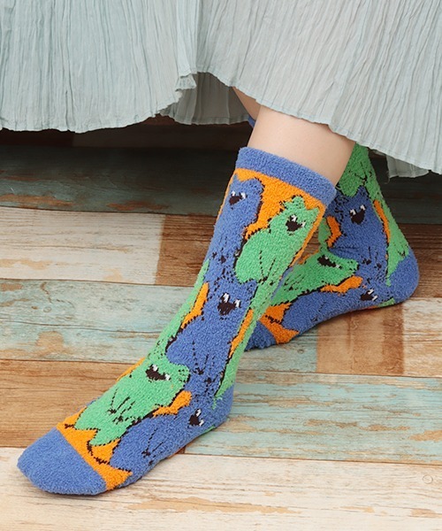 チチカカ（チチカカ）の「クウォッカハチドリオソックス 23-25cm（ソックス/靴下・レディース・パープル/ブラウン/ピンク/ブルー・FREE）」の6枚目の写真