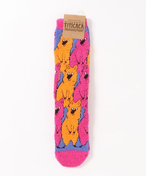 チチカカ（チチカカ）の「クウォッカハチドリオソックス 23-25cm（ソックス/靴下・レディース・パープル/ブラウン/ピンク/ブルー・FREE）」の19枚目の写真