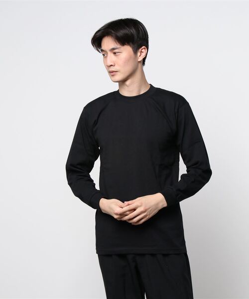 PRO CLUB (プロクラブ)の「PRO CLUB/6.5ozヘビーウェイト長袖袖Tシャツ(Tシャツ/カットソー・メンズ・ホワイト/ブラック/グレー/グリーン・MEDIUM/X-LARGE/LARGE)」の8枚目の写真