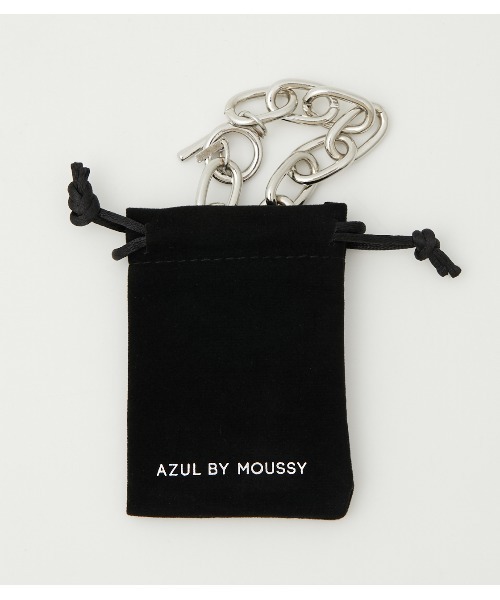 AZUL by moussy（アズールバイマウジー）の「CABLE CHAIN BRACELET（ブレスレット・メンズ・シルバー・FREE）」の3枚目の写真