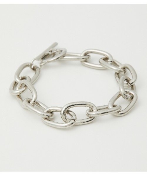 AZUL by moussy（アズールバイマウジー）の「CABLE CHAIN BRACELET（ブレスレット・メンズ・シルバー・FREE）」の2枚目の写真