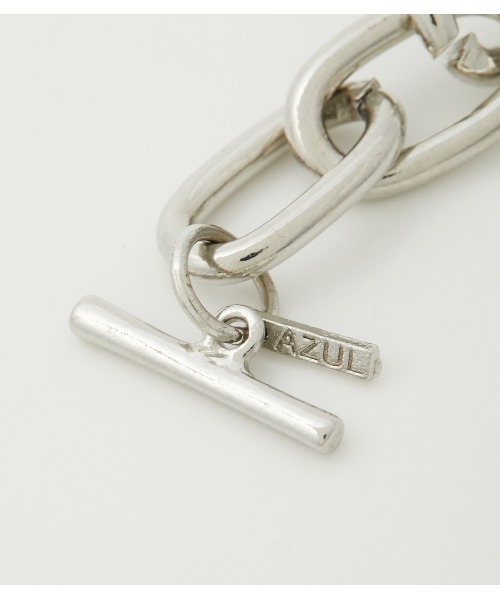 AZUL by moussy（アズールバイマウジー）の「CABLE CHAIN BRACELET（ブレスレット・メンズ・シルバー・FREE）」の6枚目の写真