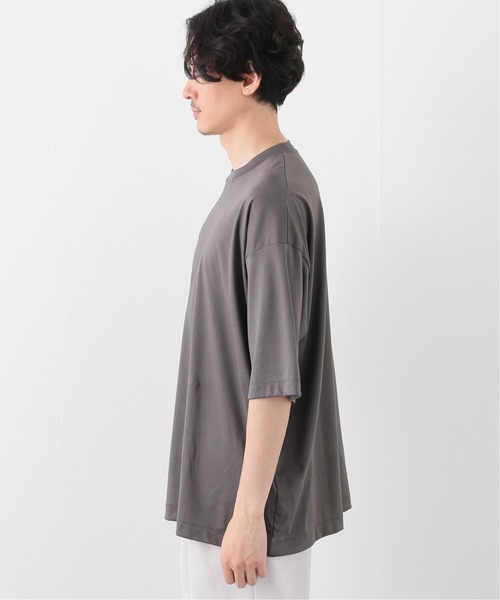 EDIFICE LA BOUCLE(エディフィスラブークル)の「【LA BOUCLE / ラブークル】BIG Tシャツ ALBINISTA SMOOTH(Tシャツ/カットソー・メンズ・チャコールグレー/パープル/カーキ・1/2/3)」の7枚目の写真