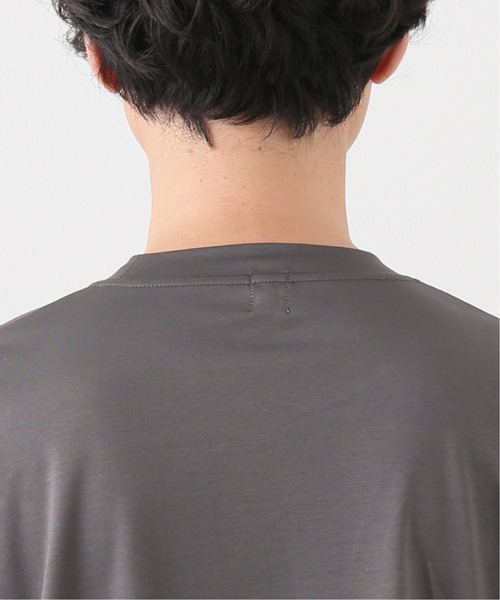 EDIFICE LA BOUCLE(エディフィスラブークル)の「【LA BOUCLE / ラブークル】BIG Tシャツ ALBINISTA SMOOTH(Tシャツ/カットソー・メンズ・チャコールグレー/パープル/カーキ・1/2/3)」の6枚目の写真