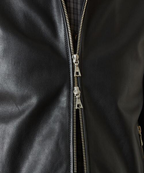 MEN'S MELROSE(メンズメルローズ)の「ラムレザーライダース MEN'S MELROSE(メンズメルローズ)の「ラムレザーライダース