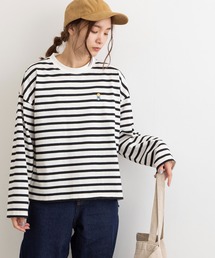 POU DOU DOU | USコットンワイドロンTee(Tシャツ/カットソー)