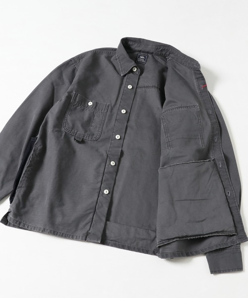 KRIFF MAYER（クリフメイヤー）の「キャンパーシャツJK（シャツ/ブラウス・メンズ・ベージュ/チャコール/オリーブ・MEDIUM/SMALL/LARGE/X-LARGE）」の7枚目の写真