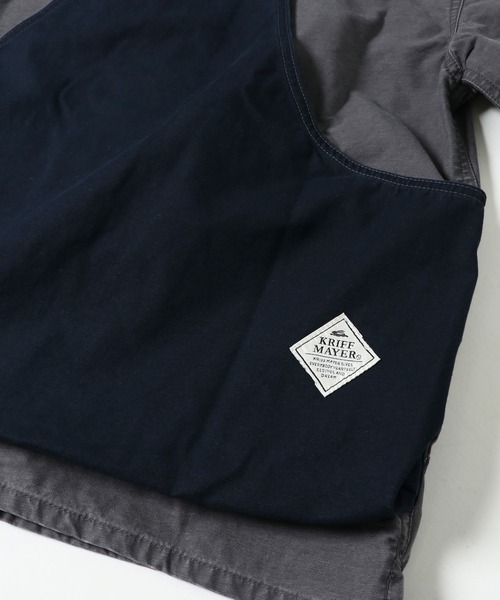 KRIFF MAYER（クリフメイヤー）の「キャンパーシャツJK（シャツ/ブラウス・メンズ・ベージュ/チャコール/オリーブ・MEDIUM/SMALL/LARGE/X-LARGE）」の11枚目の写真