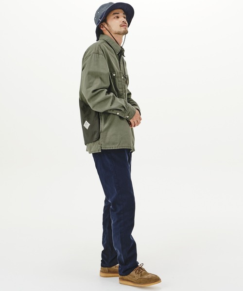 KRIFF MAYER（クリフメイヤー）の「キャンパーシャツJK（シャツ/ブラウス・メンズ・ベージュ/チャコール/オリーブ・MEDIUM/SMALL/LARGE/X-LARGE）」の17枚目の写真