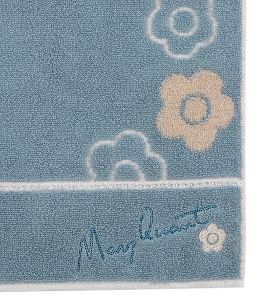 MARY QUANT（マリークワント）の「フラッターオーロラデイジー ミニタオル（ハンカチ/ハンドタオル・レディース・ベージュ/ピンク/ブルー・FREE）」の9枚目の写真