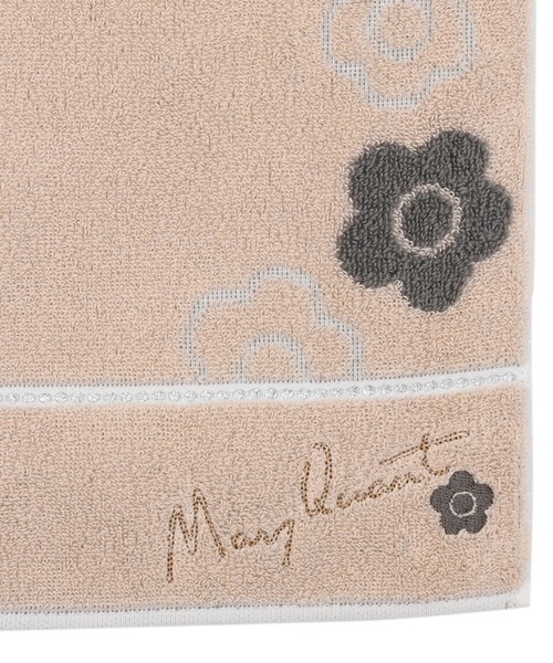 MARY QUANT（マリークワント）の「フラッターオーロラデイジー ミニタオル（ハンカチ/ハンドタオル・レディース・ベージュ/ピンク/ブルー・FREE）」の5枚目の写真