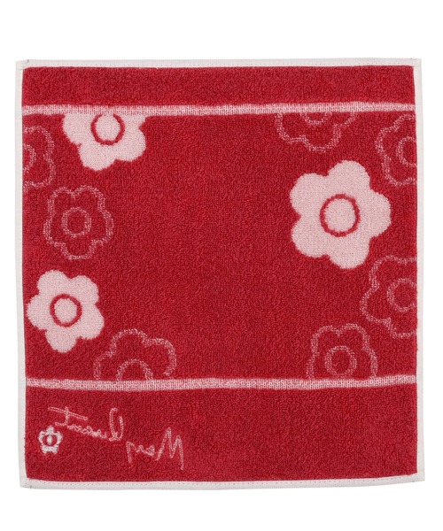 MARY QUANT（マリークワント）の「フラッターオーロラデイジー ミニタオル（ハンカチ/ハンドタオル・レディース・ベージュ/ピンク/ブルー・FREE）」の4枚目の写真