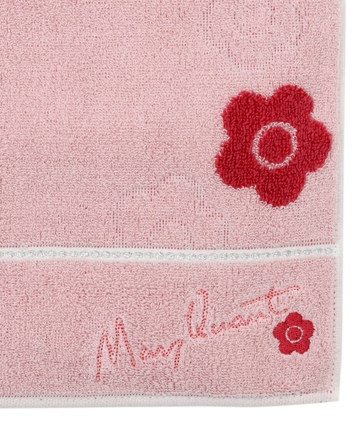 MARY QUANT（マリークワント）の「フラッターオーロラデイジー ミニタオル（ハンカチ/ハンドタオル・レディース・ベージュ/ピンク/ブルー・FREE）」の7枚目の写真
