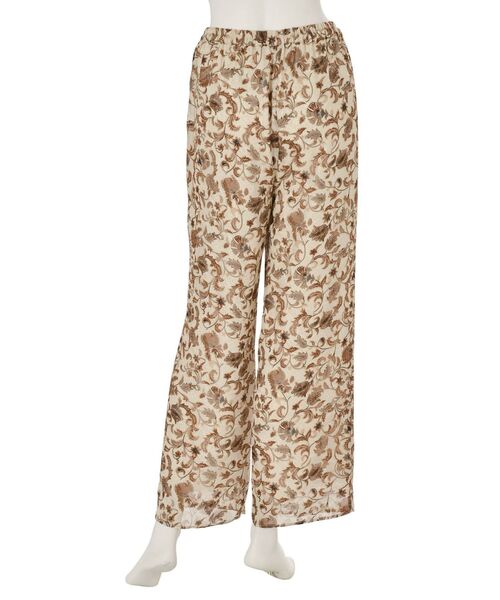 Ungrid（アングリッド）の「シアーフラワーラフパンツ（その他パンツ・レディース・ブラック/アイボリー・FREE）」の14枚目の写真