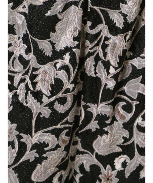 Ungrid（アングリッド）の「シアーフラワーラフパンツ（その他パンツ・レディース・ブラック/アイボリー・FREE）」の6枚目の写真