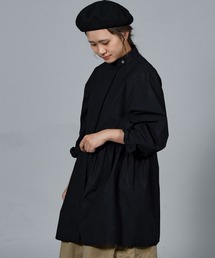 【folka（フォルカ）】スタンドカラーシャツ