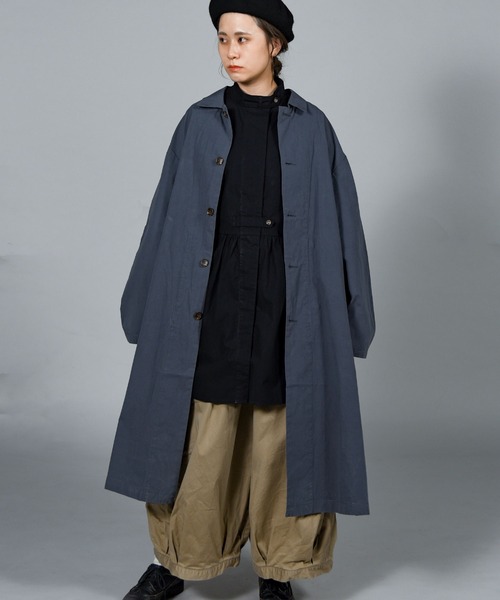 folka（フォルカ）の「【folka（フォルカ）】スタンドカラーシャツ（シャツ/ブラウス・レディース・ホワイト/ブラック/ベージュ・M/L）」の8枚目の写真