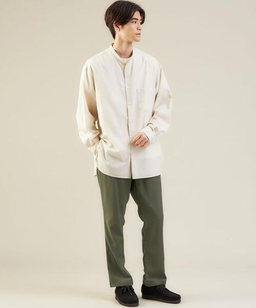 green label relaxing（グリーンレーベルリラクシング）の「OLT＜green label relaxing＞T/R/C PLAY-PT プレイ パンツ（その他パンツ・メンズ・ブラック/ナチュラル/オリーブ・M/L/S/XL）」の7枚目の写真