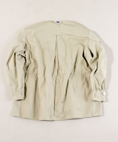 GLOSTER（グロスター）の「【BLAW×GLOSTER】リメイク ミリタリーノーカラースノーコート（ノーカラーコート・メンズ・ライトグレー・MEDIUM）」の15枚目の写真