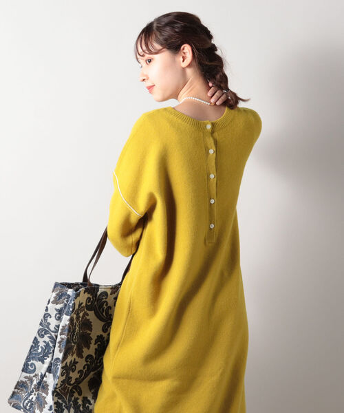 fredy emue(フレディエミュ)の「【WEB限定カラーあり】HAMILTON WOOL ニットワンピース(ワンピース・レディース・ベージュ/レッド/マスタード・38)」の17枚目の写真