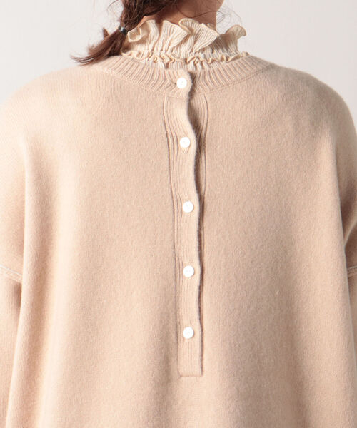 fredy emue(フレディエミュ)の「【WEB限定カラーあり】HAMILTON WOOL ニットワンピース(ワンピース・レディース・ベージュ/レッド/マスタード・38)」の11枚目の写真