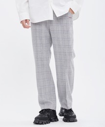 ROMANTIC CROWN | 【ROMANTIC CROWN】GRID CHECK PANTS / ロマンティッククラウン グリッド チェック パンツ / セットアップ対応(その他パンツ)